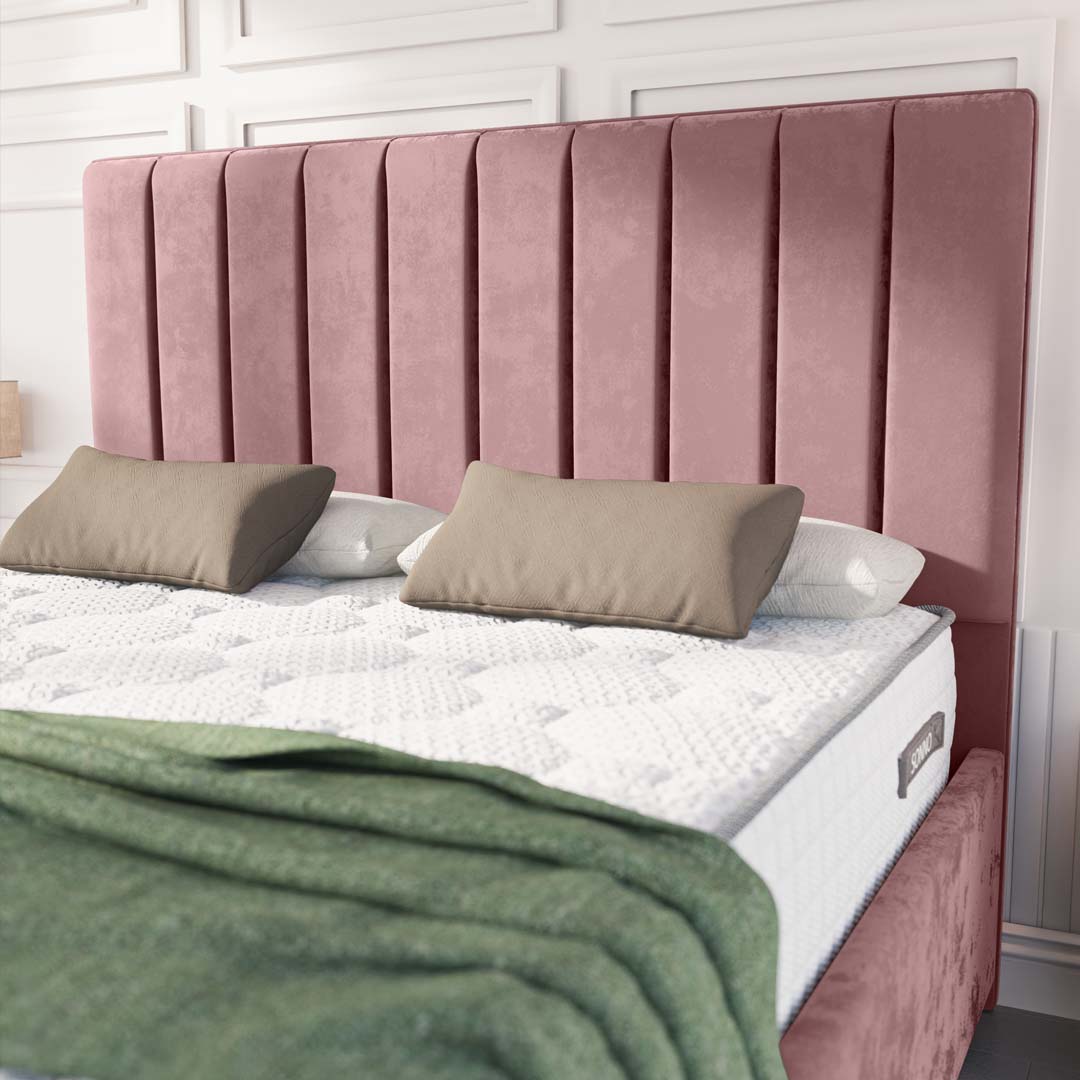 Lisbon Upholstered Ottoman Bed