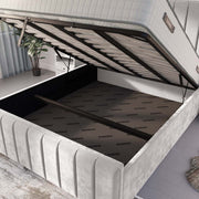 Lisbon Upholstered Ottoman Bed