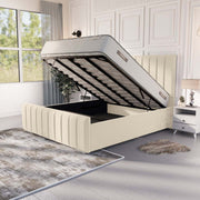 Lisbon Upholstered Ottoman Bed