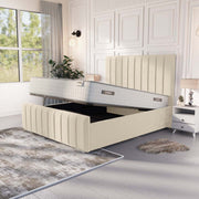 Lisbon Upholstered Ottoman Bed