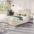 Lisbon Upholstered Ottoman Bed