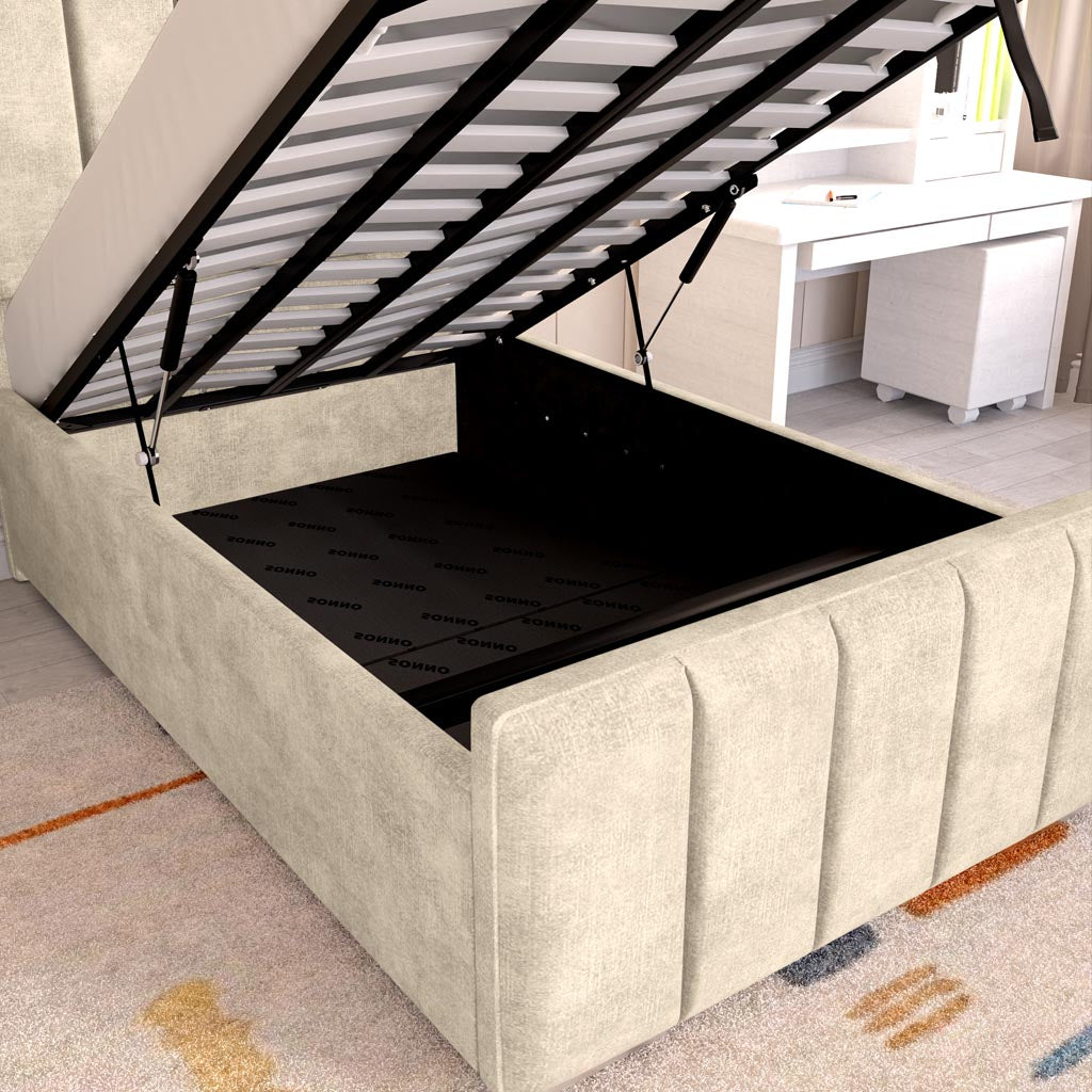 Lisbon Kids Upholstered Ottoman Bed