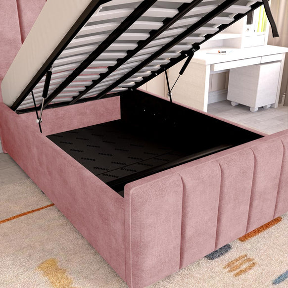 Lisbon Kids Upholstered Ottoman Bed