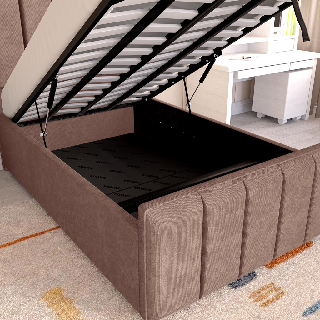 Lisbon Kids Upholstered Ottoman Bed
