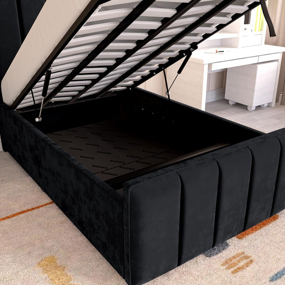 Lisbon Kids Upholstered Ottoman Bed