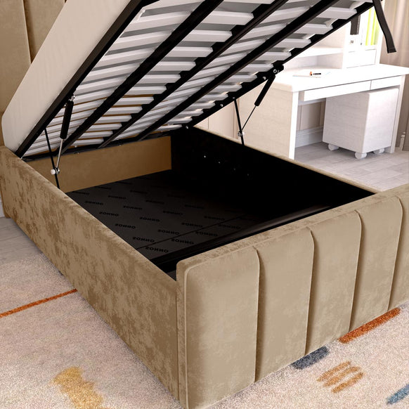 Lisbon Kids Upholstered Ottoman Bed