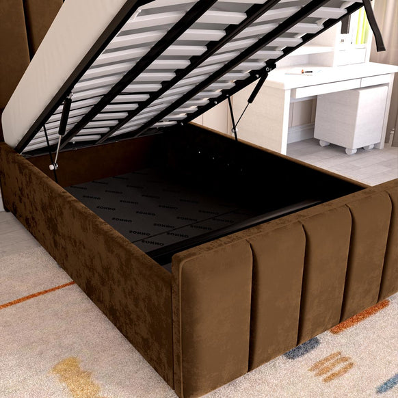 Lisbon Kids Upholstered Ottoman Bed