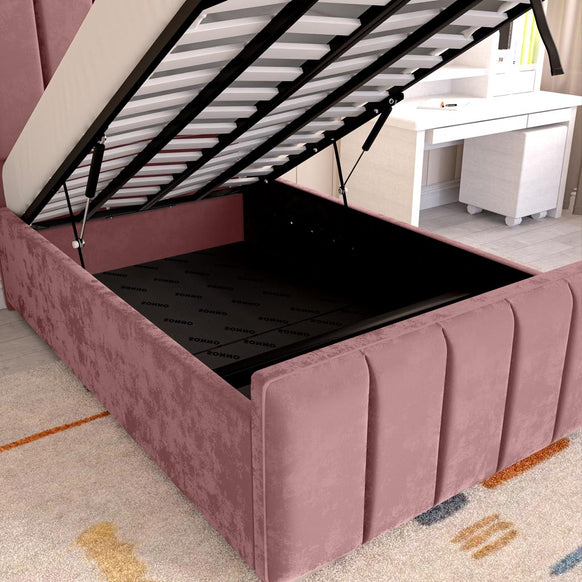Lisbon Kids Upholstered Ottoman Bed