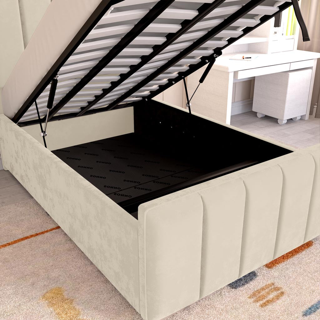 Lisbon Kids Upholstered Ottoman Bed