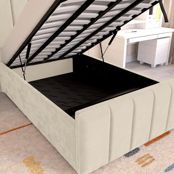 Lisbon Kids Upholstered Ottoman Bed