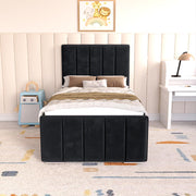 Lisbon Kids Upholstered Ottoman Bed