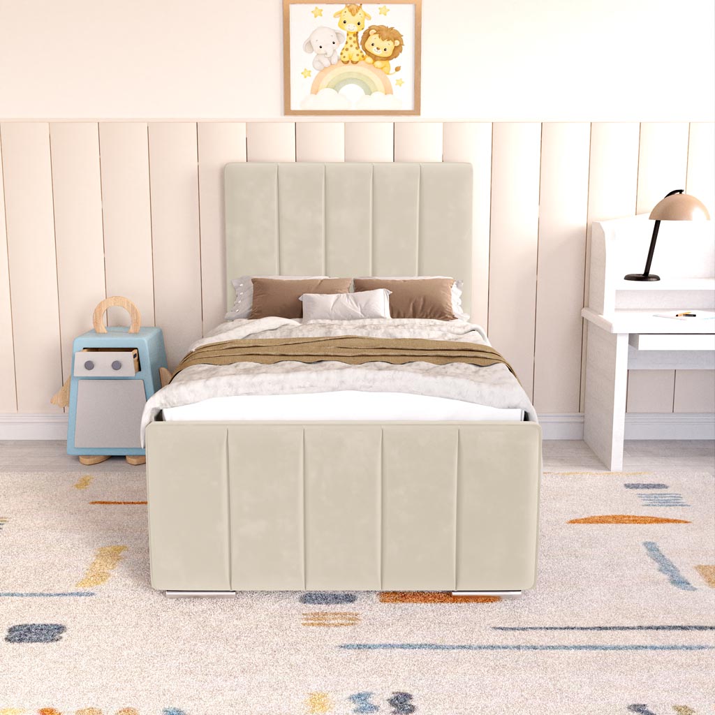Lisbon Kids Upholstered Ottoman Bed