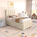 Lisbon Kids Upholstered Ottoman Bed