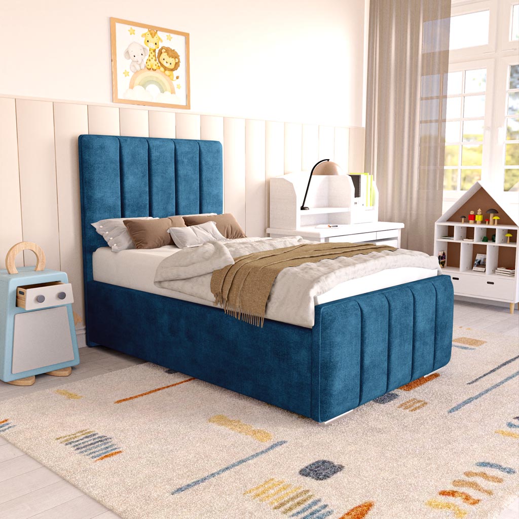 Lisbon Kids Upholstered Ottoman Bed