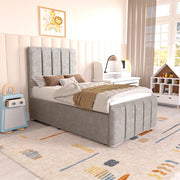 Lisbon Kids Upholstered Ottoman Bed