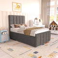 Lisbon Kids Upholstered Ottoman Bed
