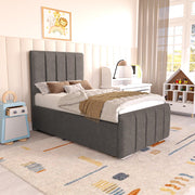 Lisbon Kids Upholstered Ottoman Bed