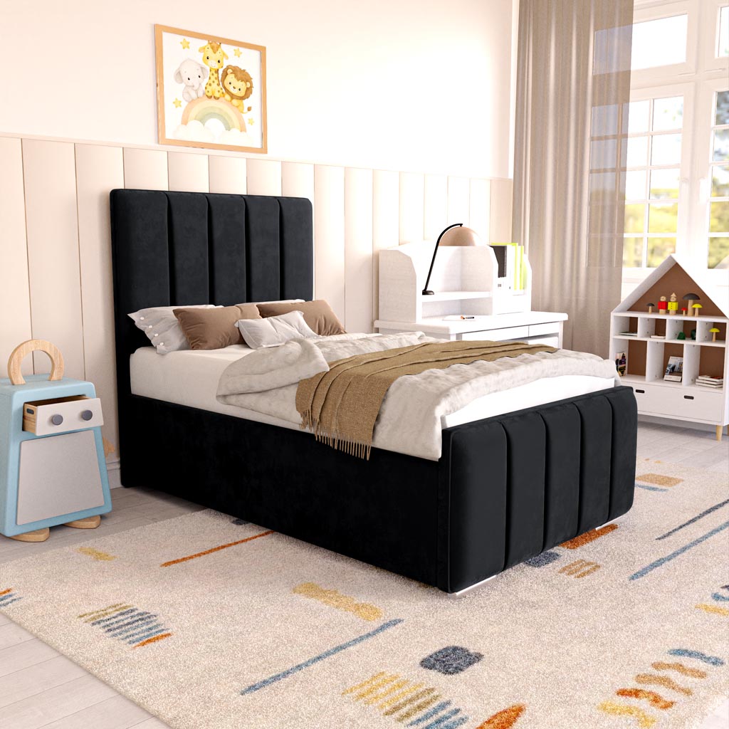 Lisbon Kids Upholstered Ottoman Bed