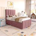 Lisbon Kids Upholstered Ottoman Bed