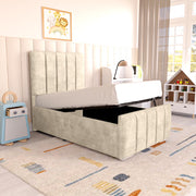 Lisbon Kids Upholstered Ottoman Bed