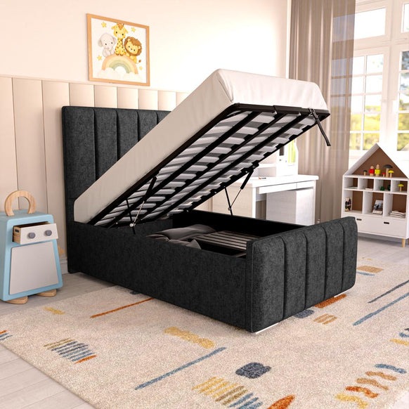 Lisbon Kids Upholstered Ottoman Bed