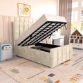 Lisbon Kids Upholstered Ottoman Bed