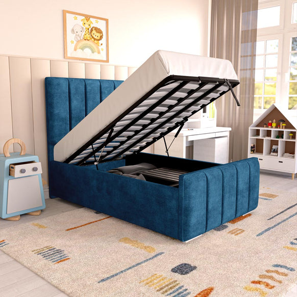 Lisbon Kids Upholstered Ottoman Bed