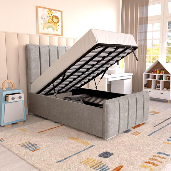 Lisbon Kids Upholstered Ottoman Bed