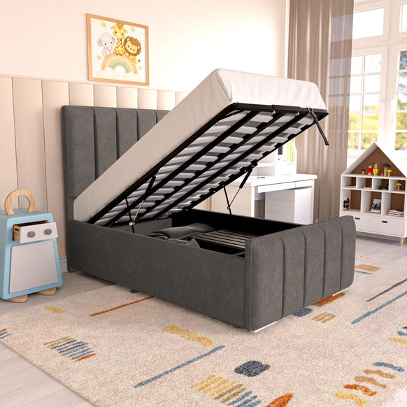 Lisbon Kids Upholstered Ottoman Bed