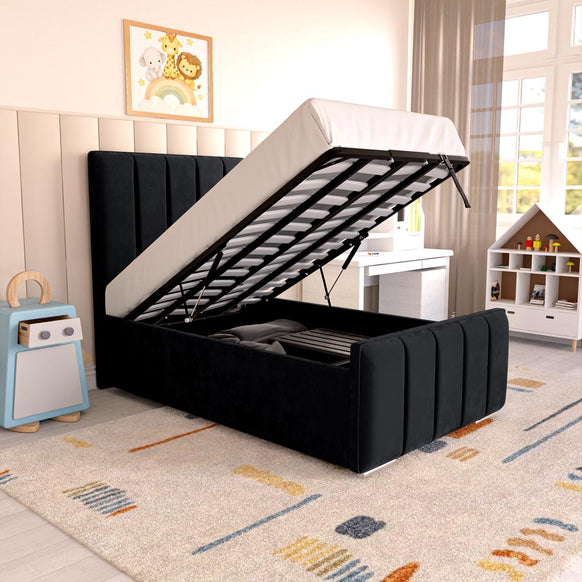Lisbon Kids Upholstered Ottoman Bed