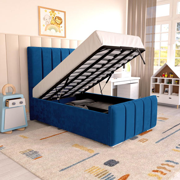 Lisbon Kids Upholstered Ottoman Bed