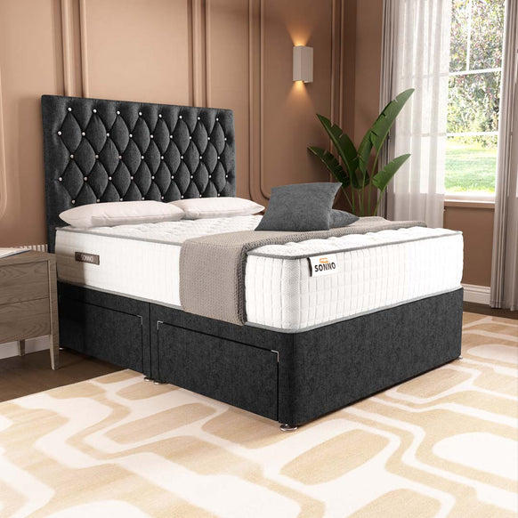 London Chesterfield Divan Bed