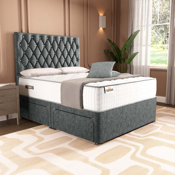 London Chesterfield Divan Bed