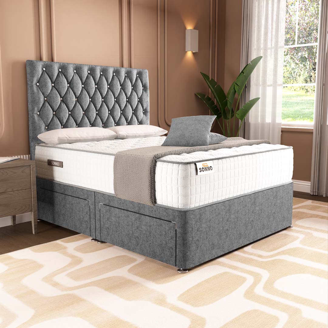 London Chesterfield Divan Bed