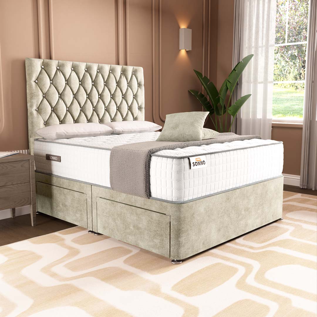 London Chesterfield Divan Bed