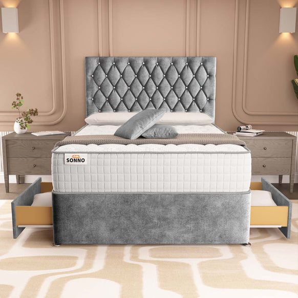 London Chesterfield Divan Bed