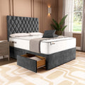 London Chesterfield Divan Bed