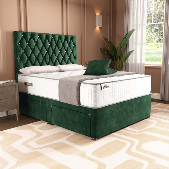 London Chesterfield Divan Bed