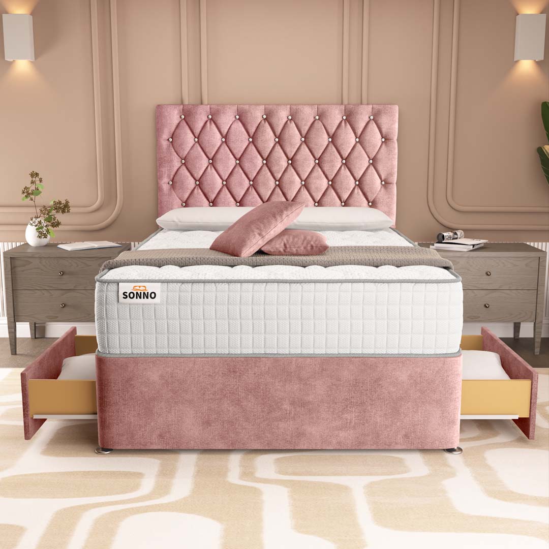 London Chesterfield Divan Bed