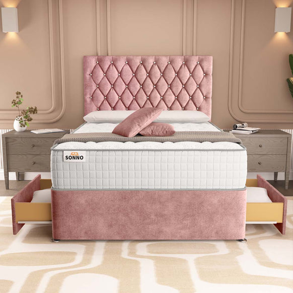 London Chesterfield Divan Bed
