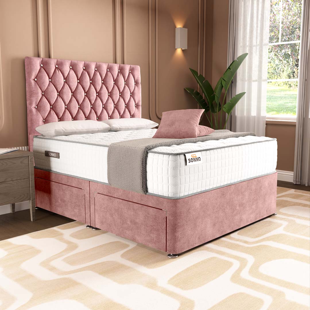 London Chesterfield Divan Bed