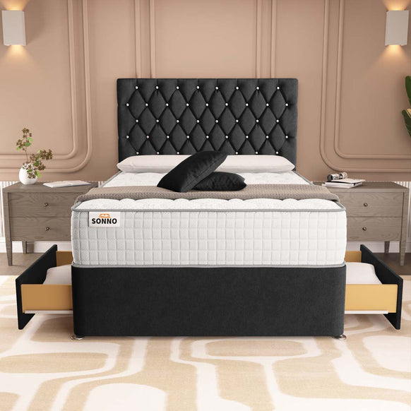 London Chesterfield Divan Bed