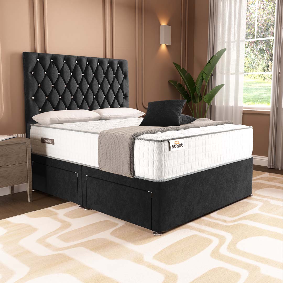 London Chesterfield Divan Bed
