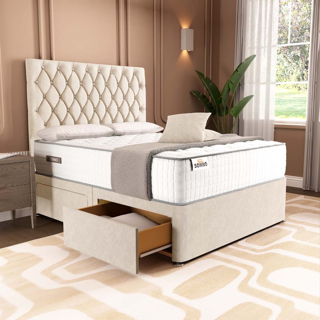 London Chesterfield Divan Bed