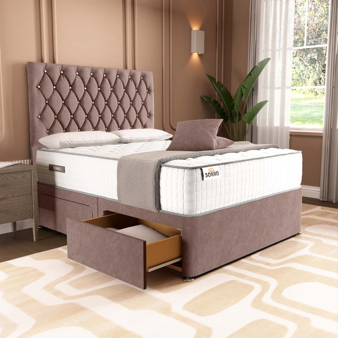 London Chesterfield Divan Bed