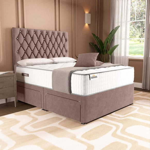 London Chesterfield Divan Bed