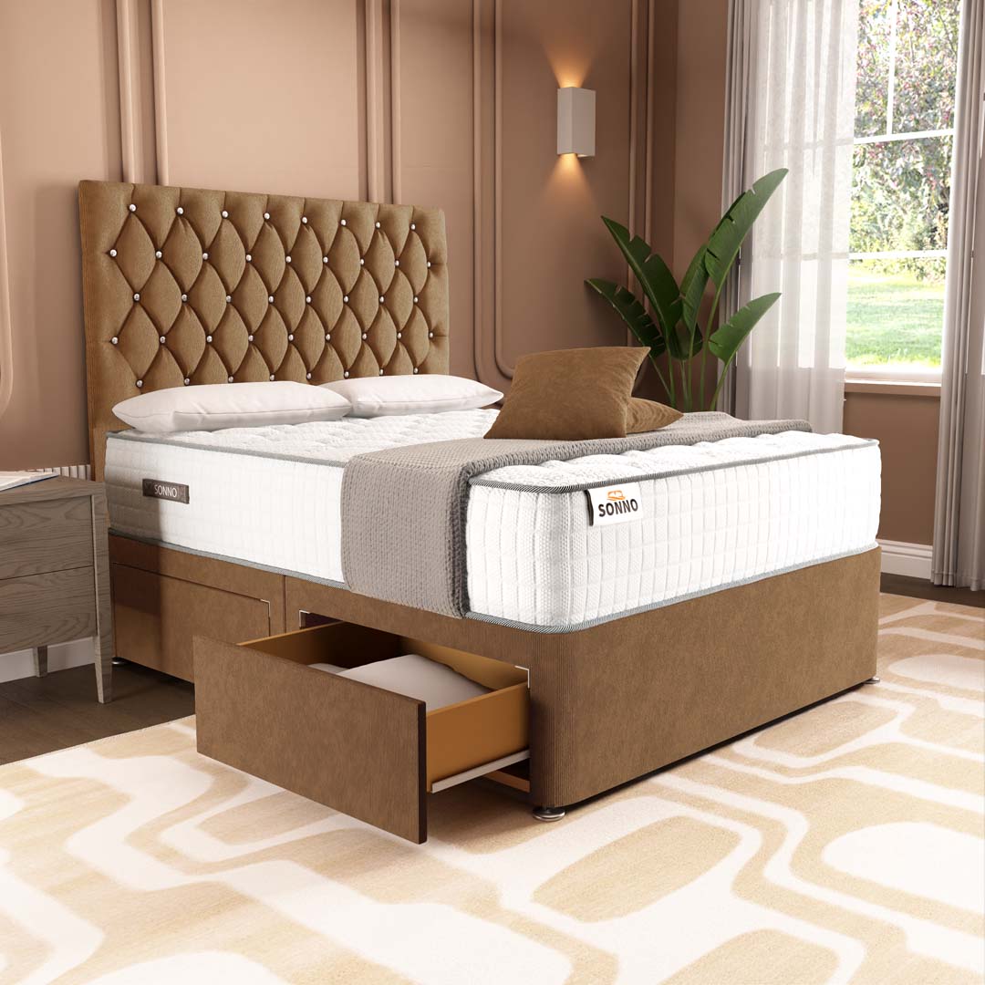 London Chesterfield Divan Bed