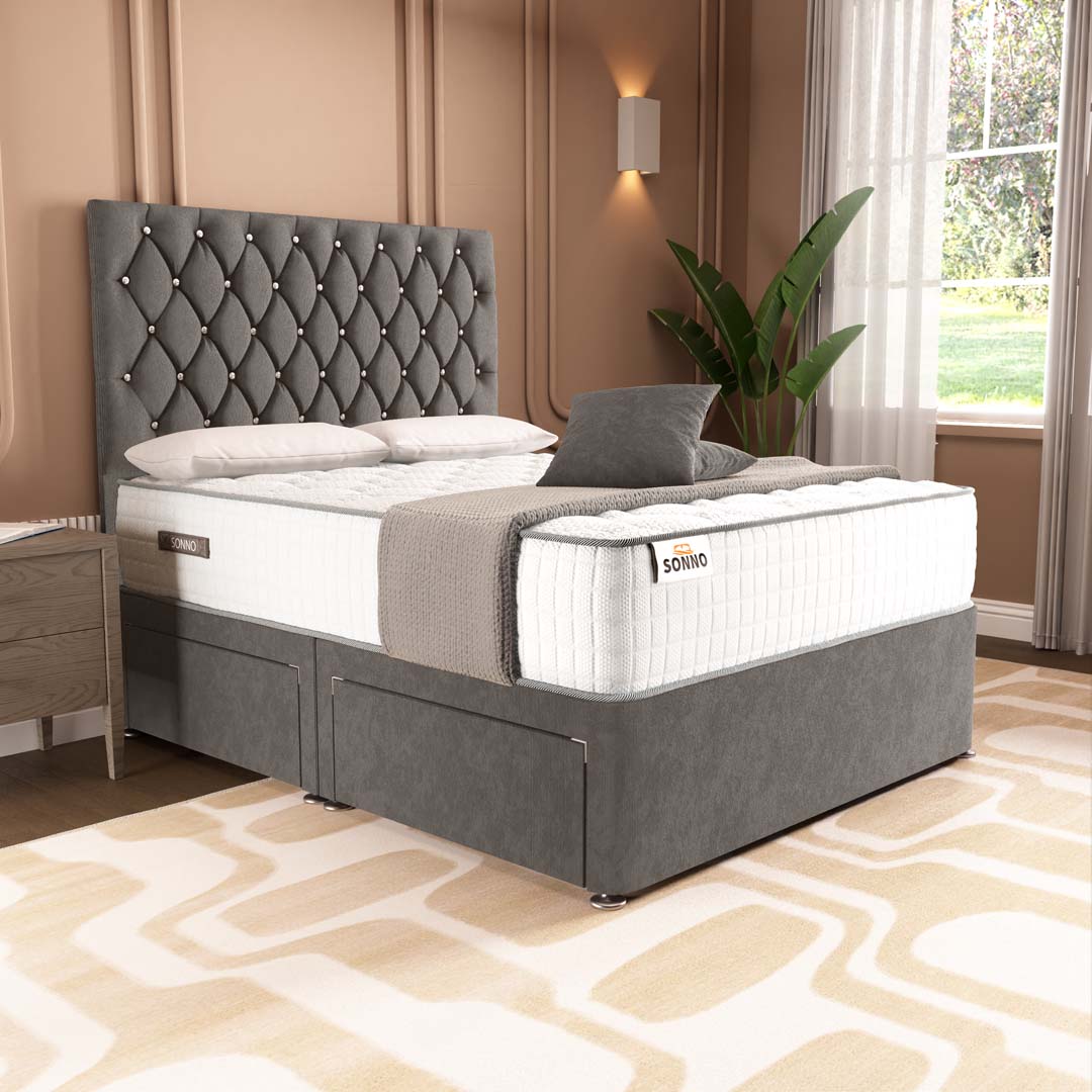 London Chesterfield Divan Bed