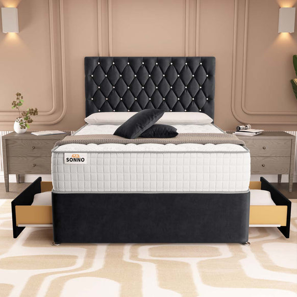 London Chesterfield Divan Bed
