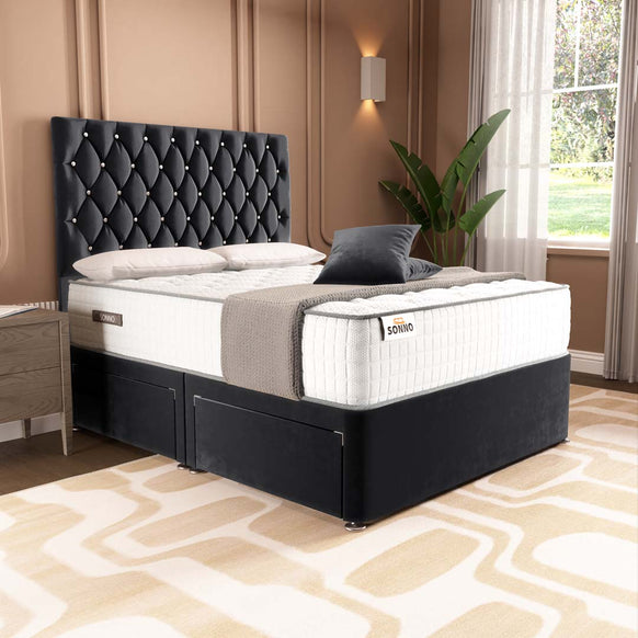 London Chesterfield Divan Bed